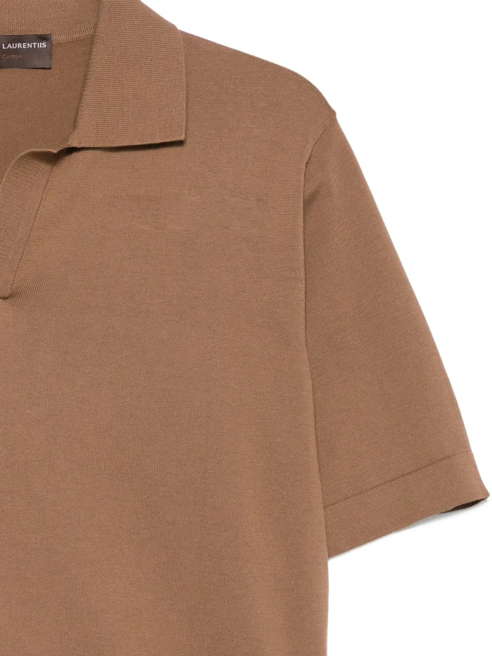 Filippo De Laurentiis T-shirt met korte mouwen Bruin