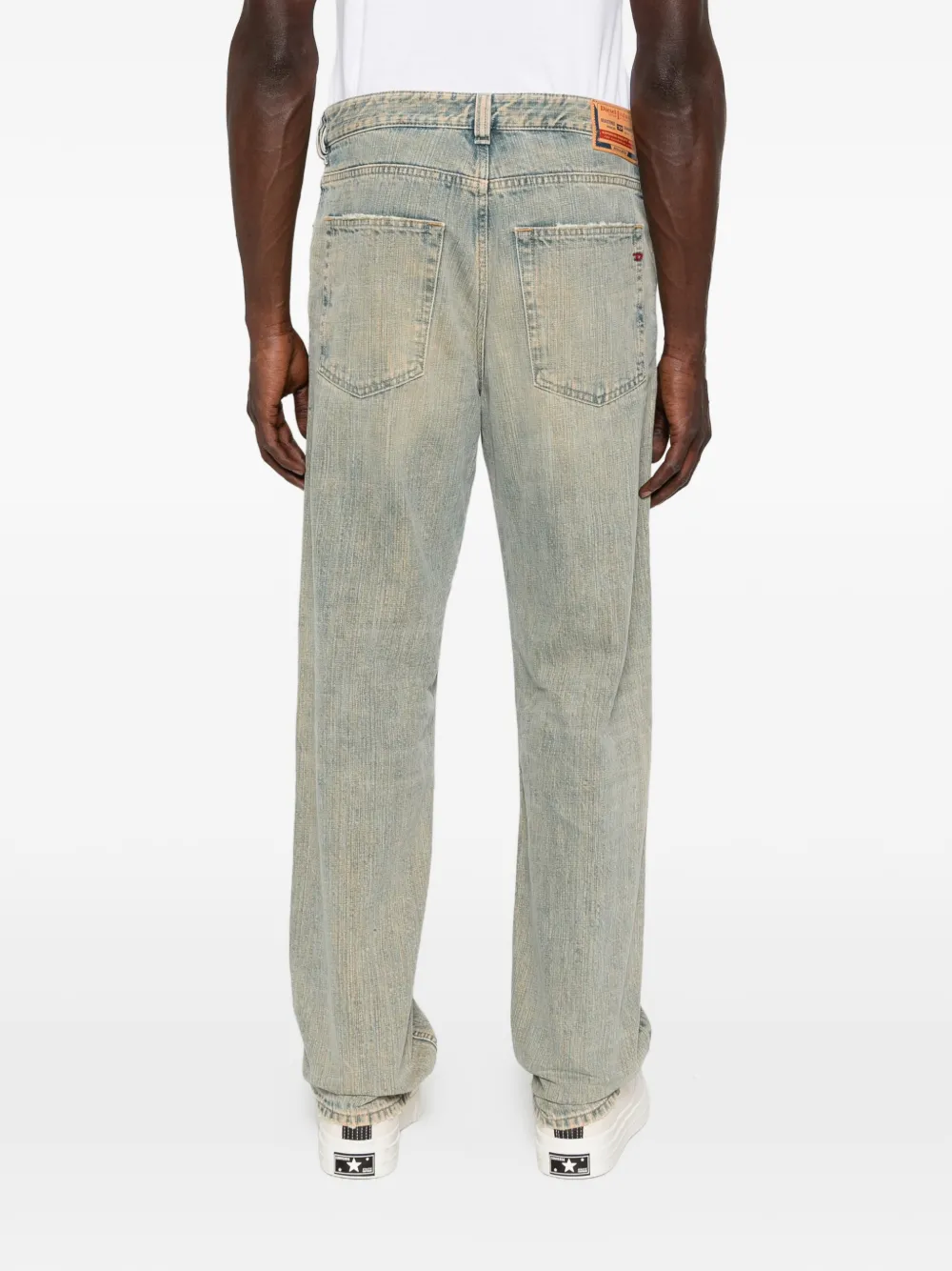 Diesel Jeans met vervaagd-effect Blauw