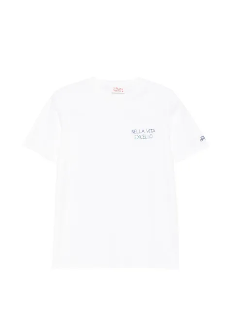 MC2 Saint Barth embroidered-logo T-shirt