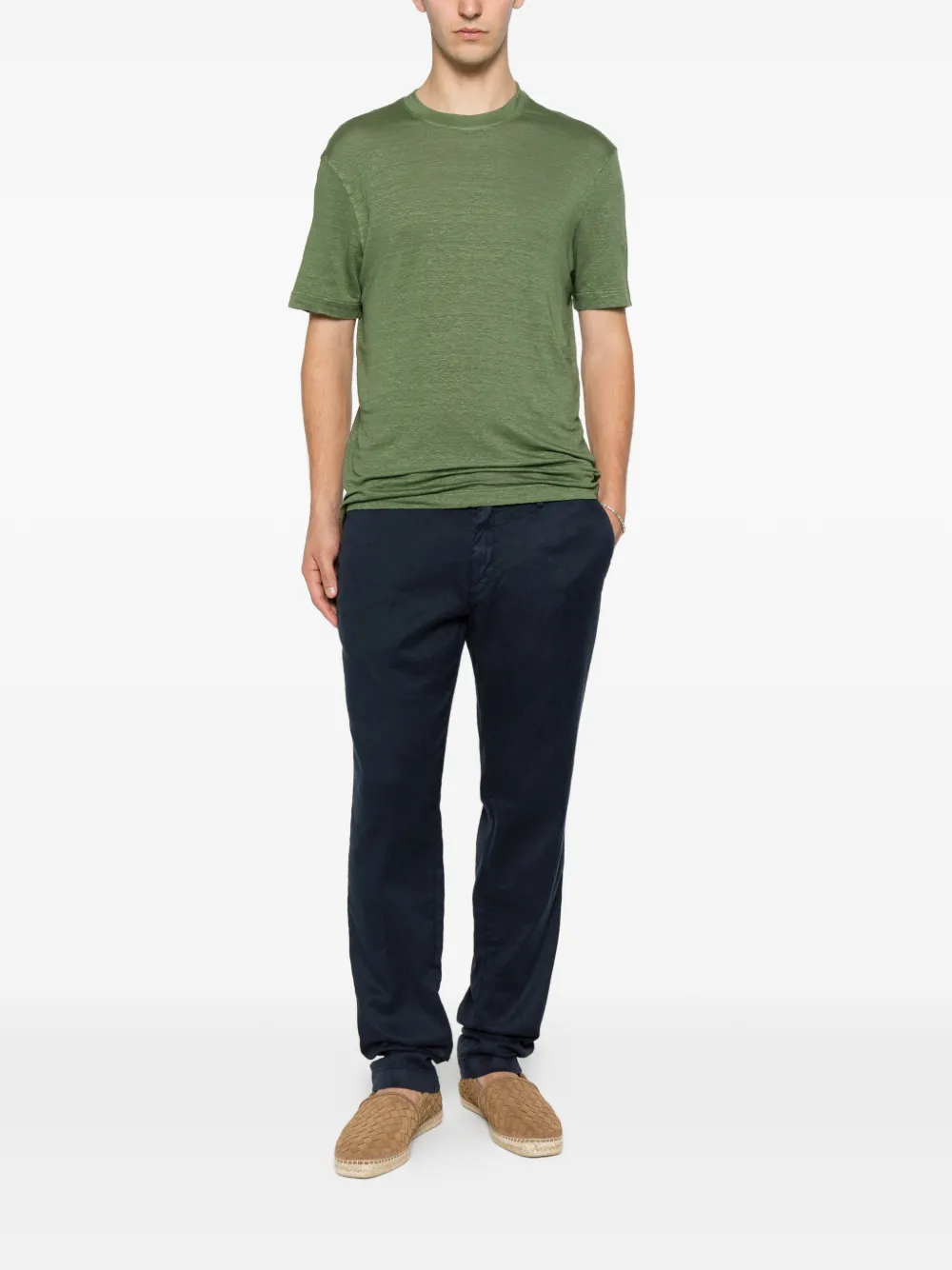 Filippo De Laurentiis T-shirt met korte mouwen Groen