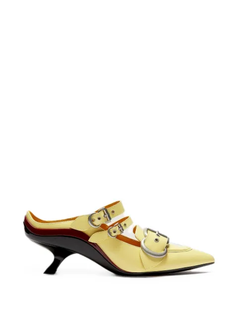 LILI CURIA mules Astrid à boucle