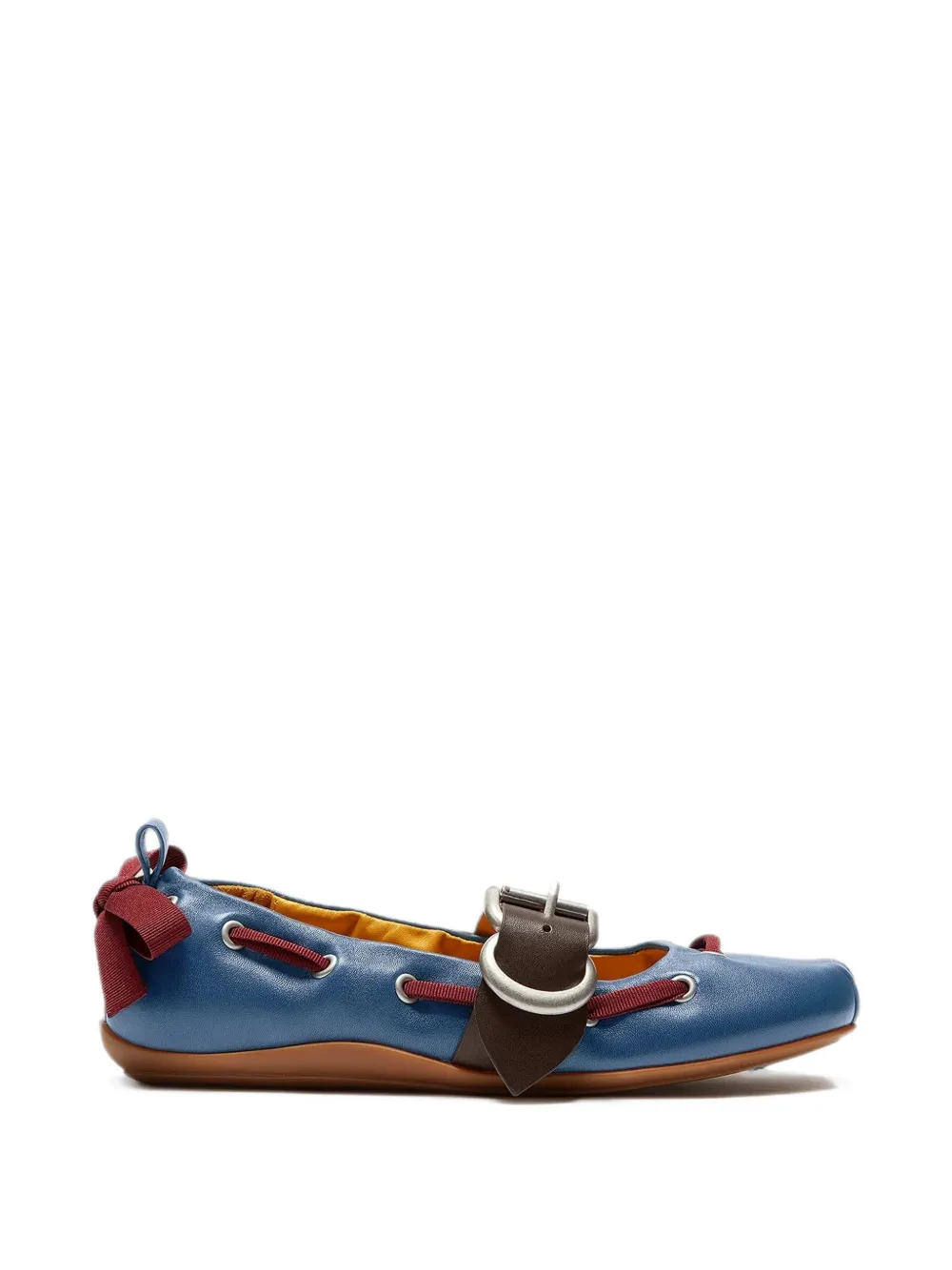 LILI CURIA Ballerine Sylvie con fibbia - Blu