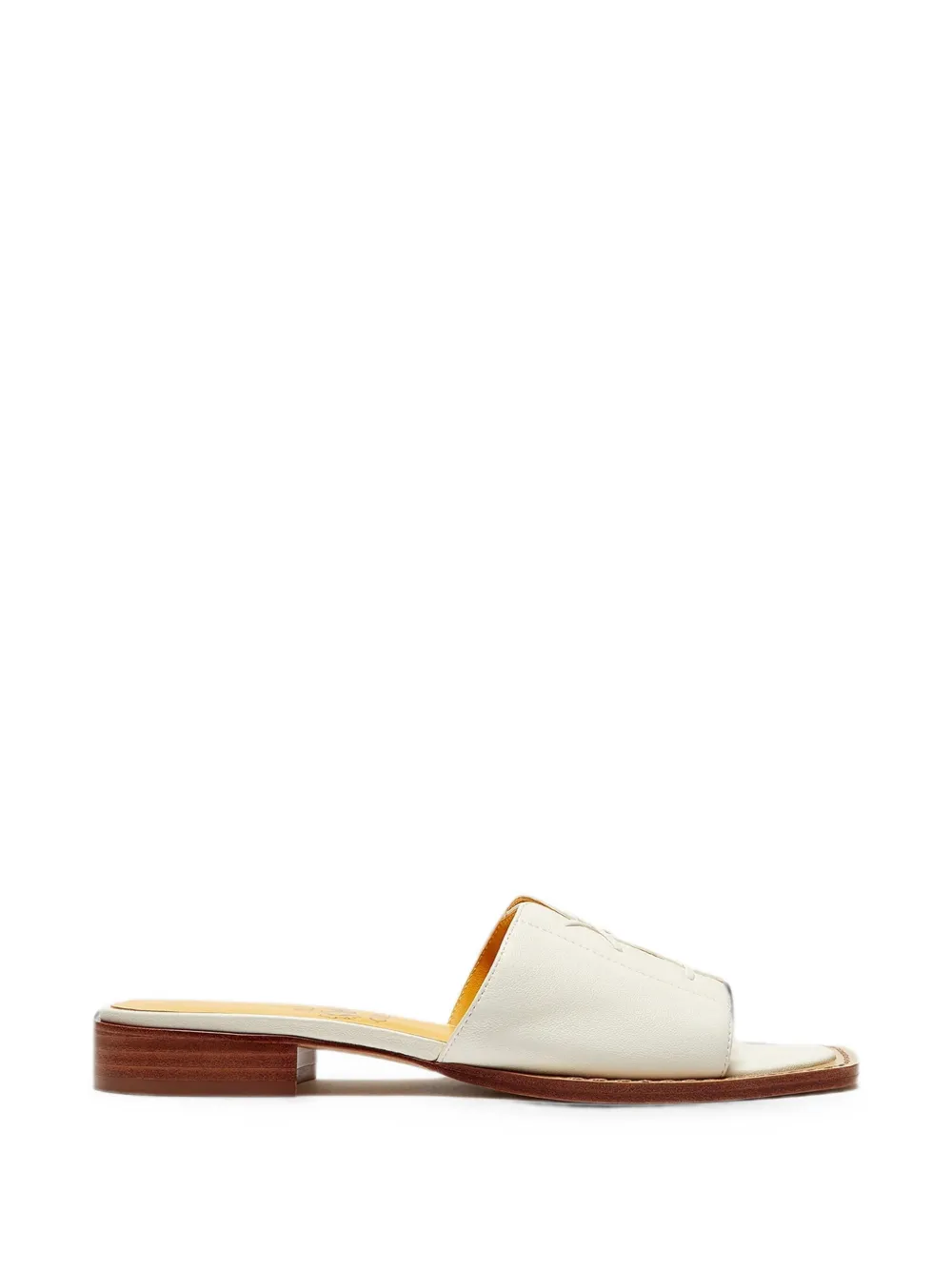 LILI CURIA Vera lace-up sandals Beige