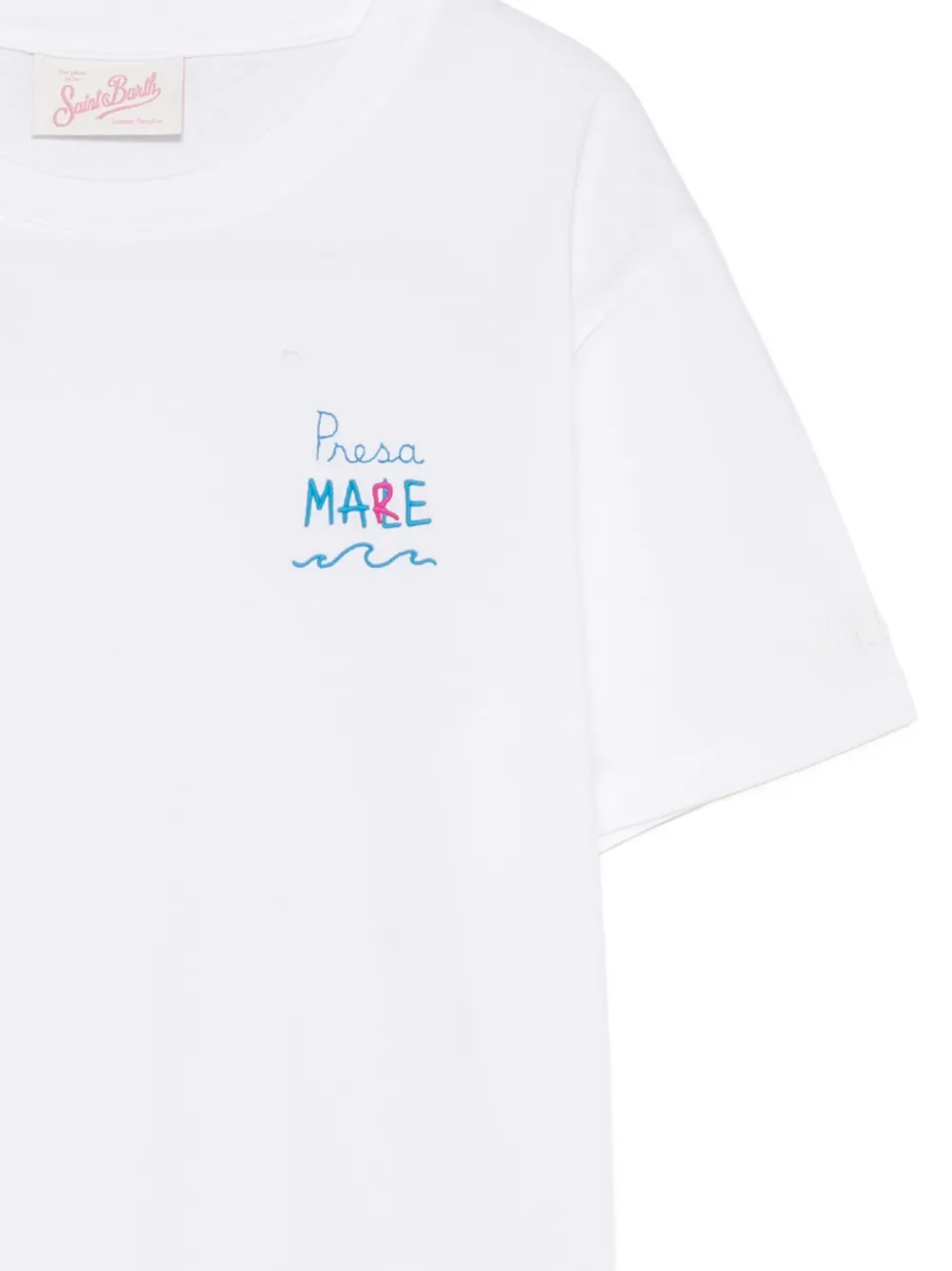 MC2 Saint Barth T-shirt met ronde hals Wit
