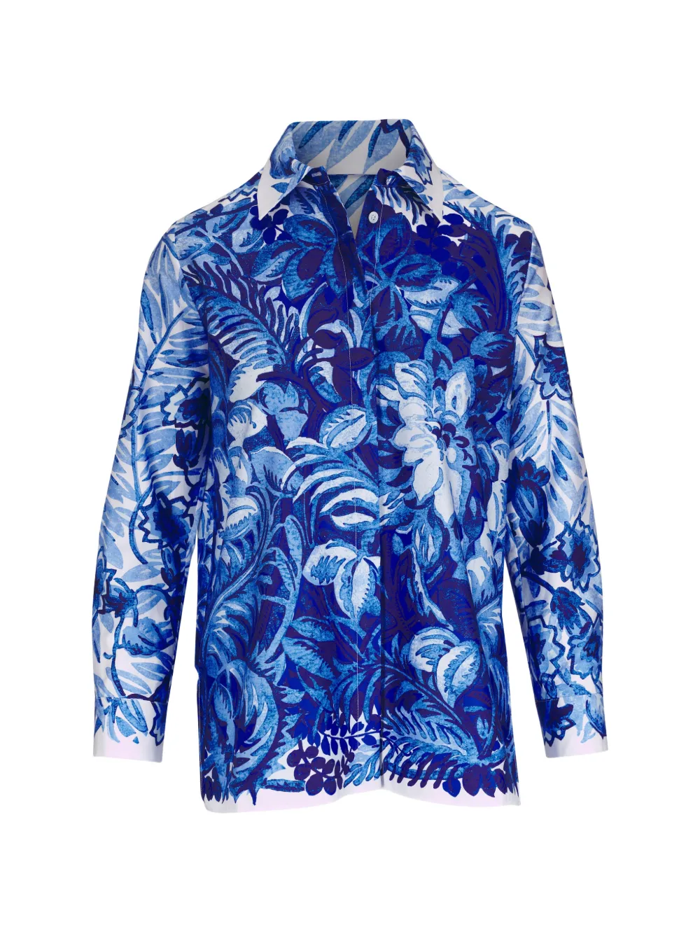 rani arabella Corsica floral shirt - Blue