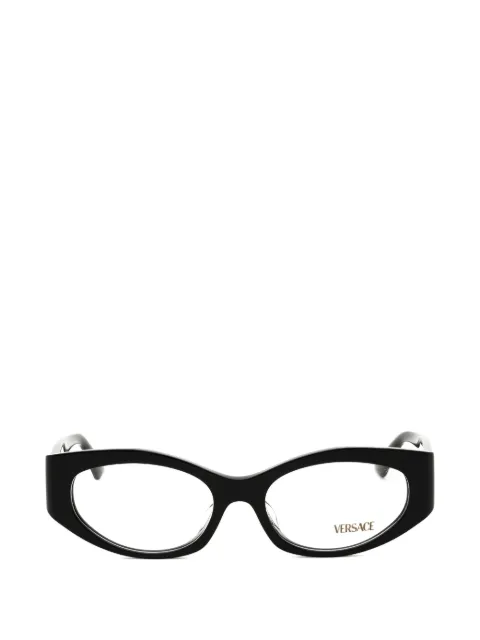 Versace oval-frame glasses