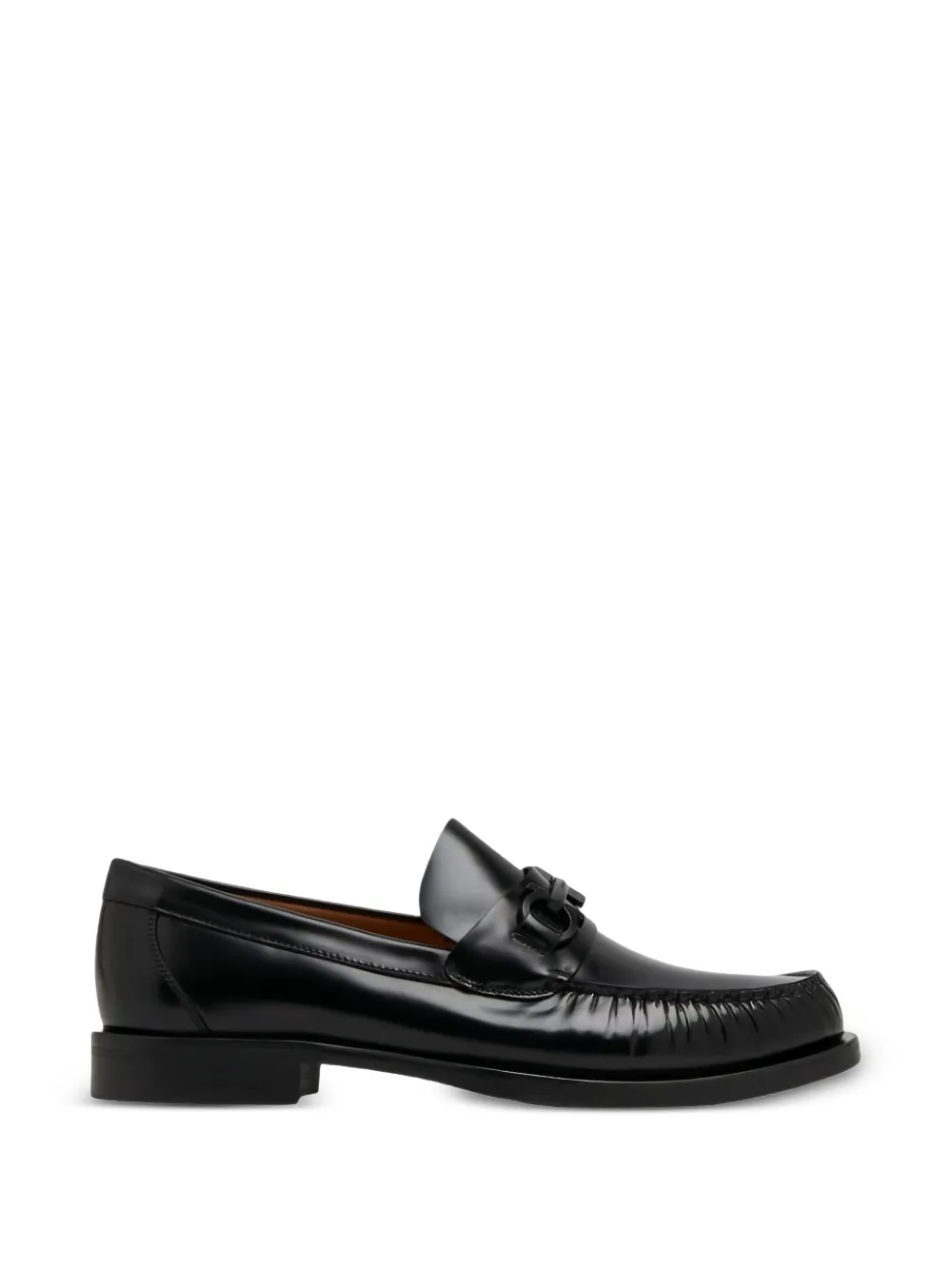 Ferragamo gancini-detail loafers - Nero