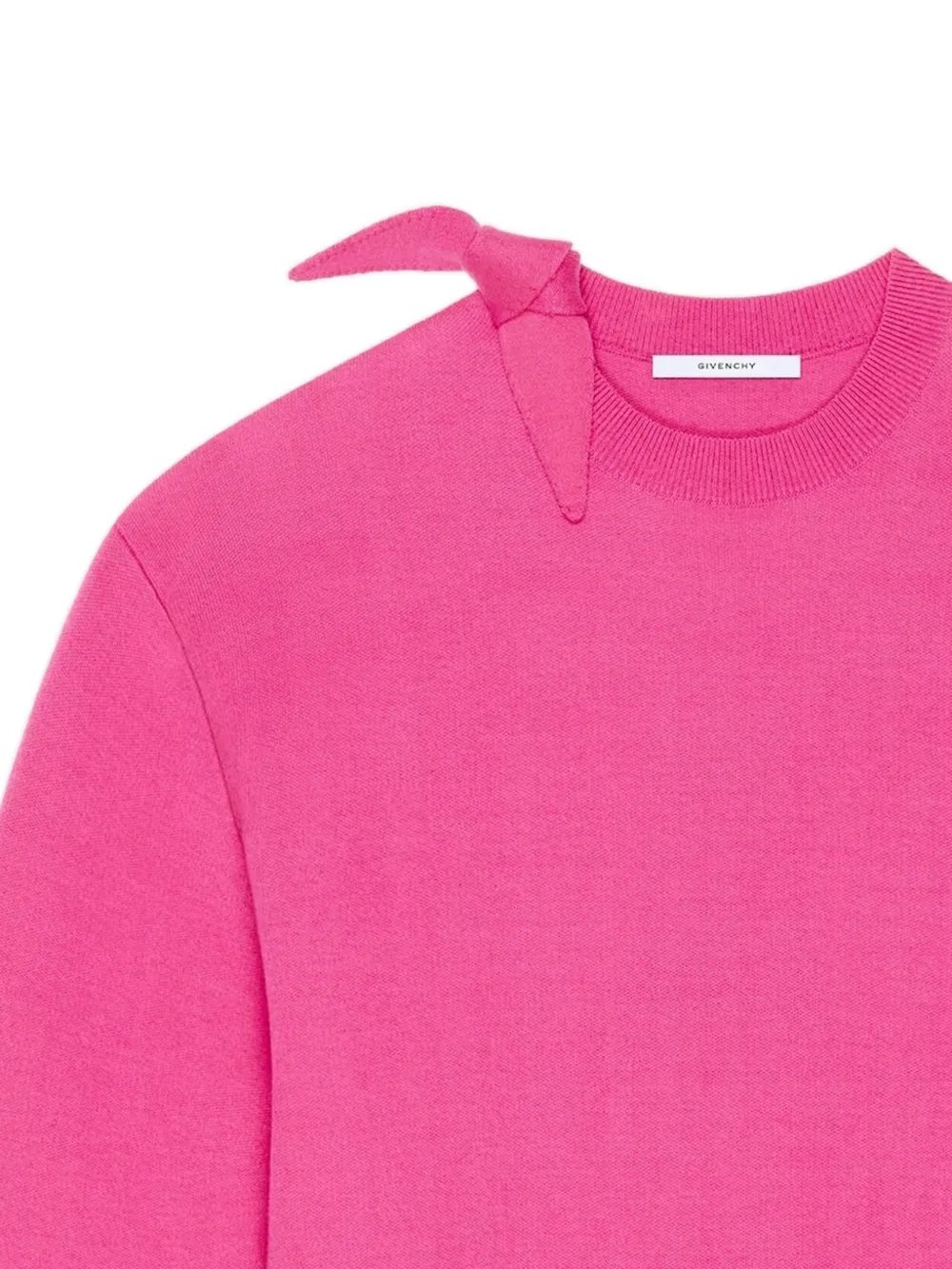 Givenchy Jersey Con Cuello Redondo - Rosa 