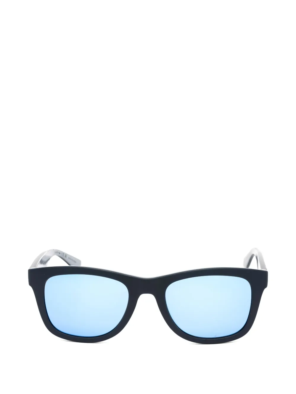 Lacoste full-rim rectangle-frame sunglasses - Blu