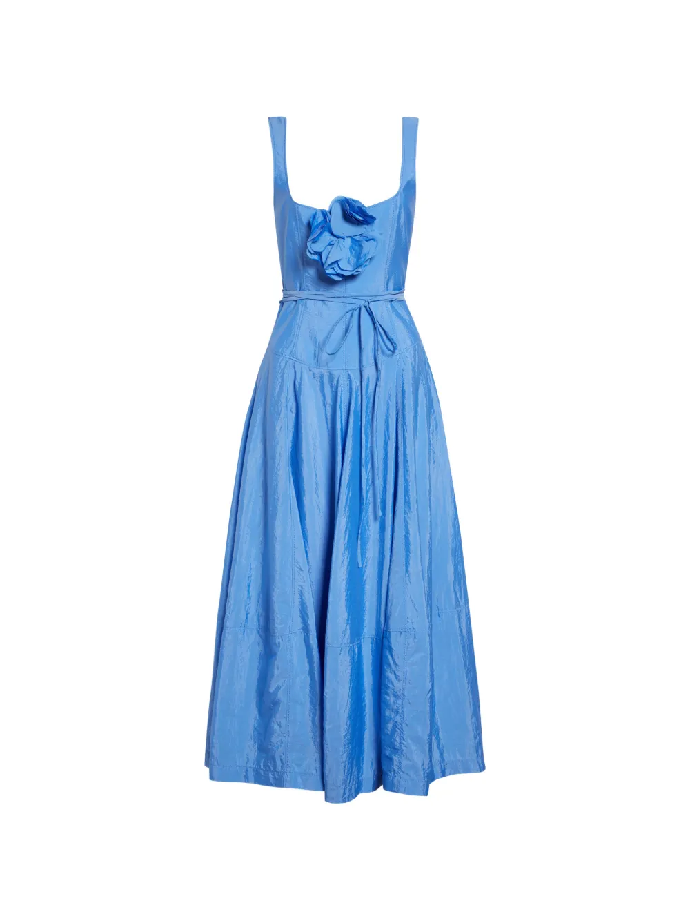 Cinq A Sept flower tie dress - Blu