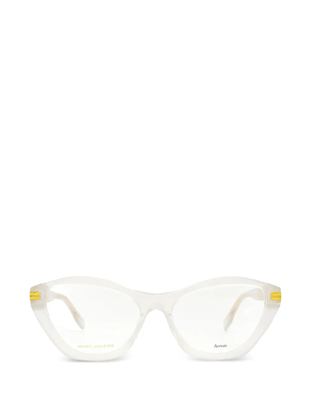 Marc Jacobs cat-eye full-rim eyeglasses - Nude