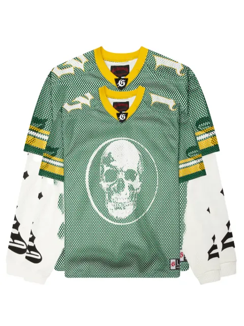 GODSPEED mesh graphic-print T-shirt