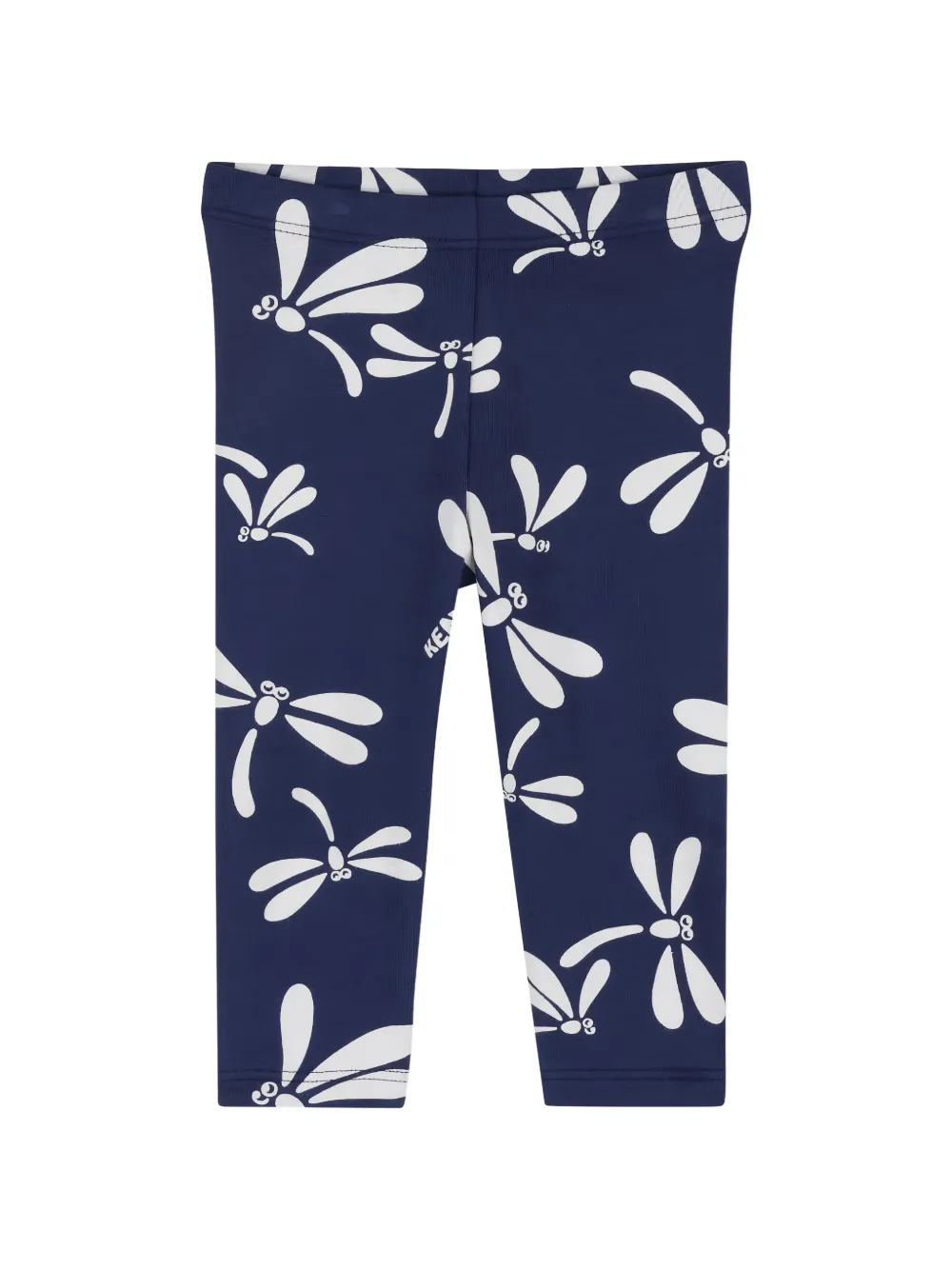 Kenzo Kids Legging en T-shirt met libelle-print Wit