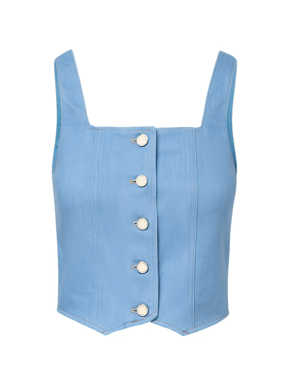 Veronica Beard Spensley button-up top - Blau