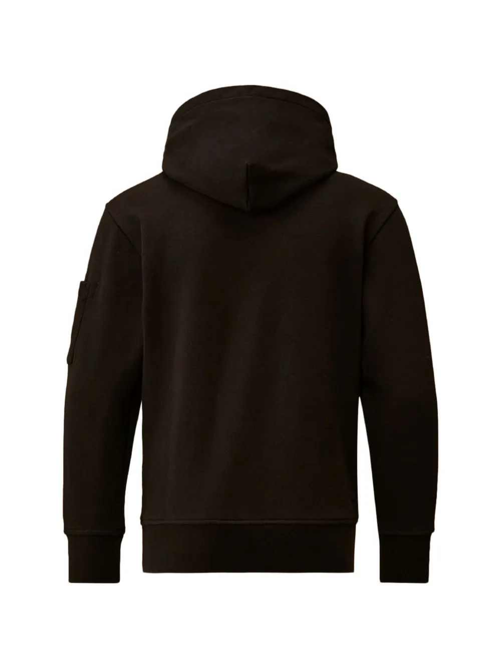 C.P. Company Kids Hoodie met logopatch Zwart