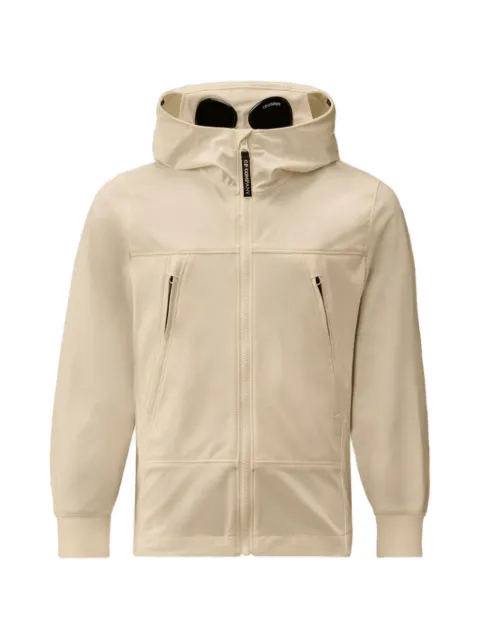 C.P. Company Kids Shell-R goggle-hood zip jacket