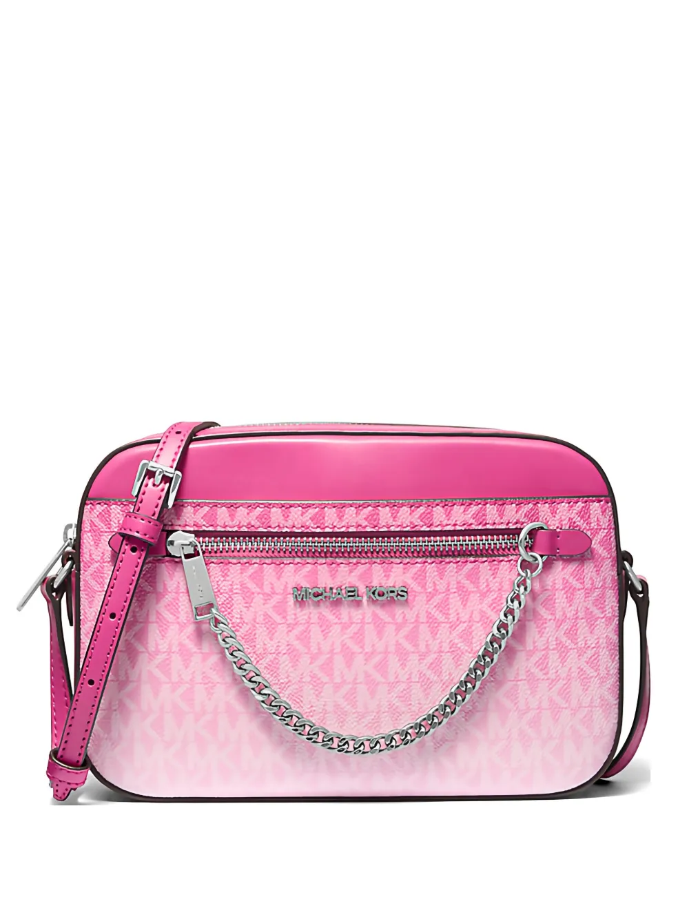 Michael Kors large Jet Set chain cross body bag - Rosa