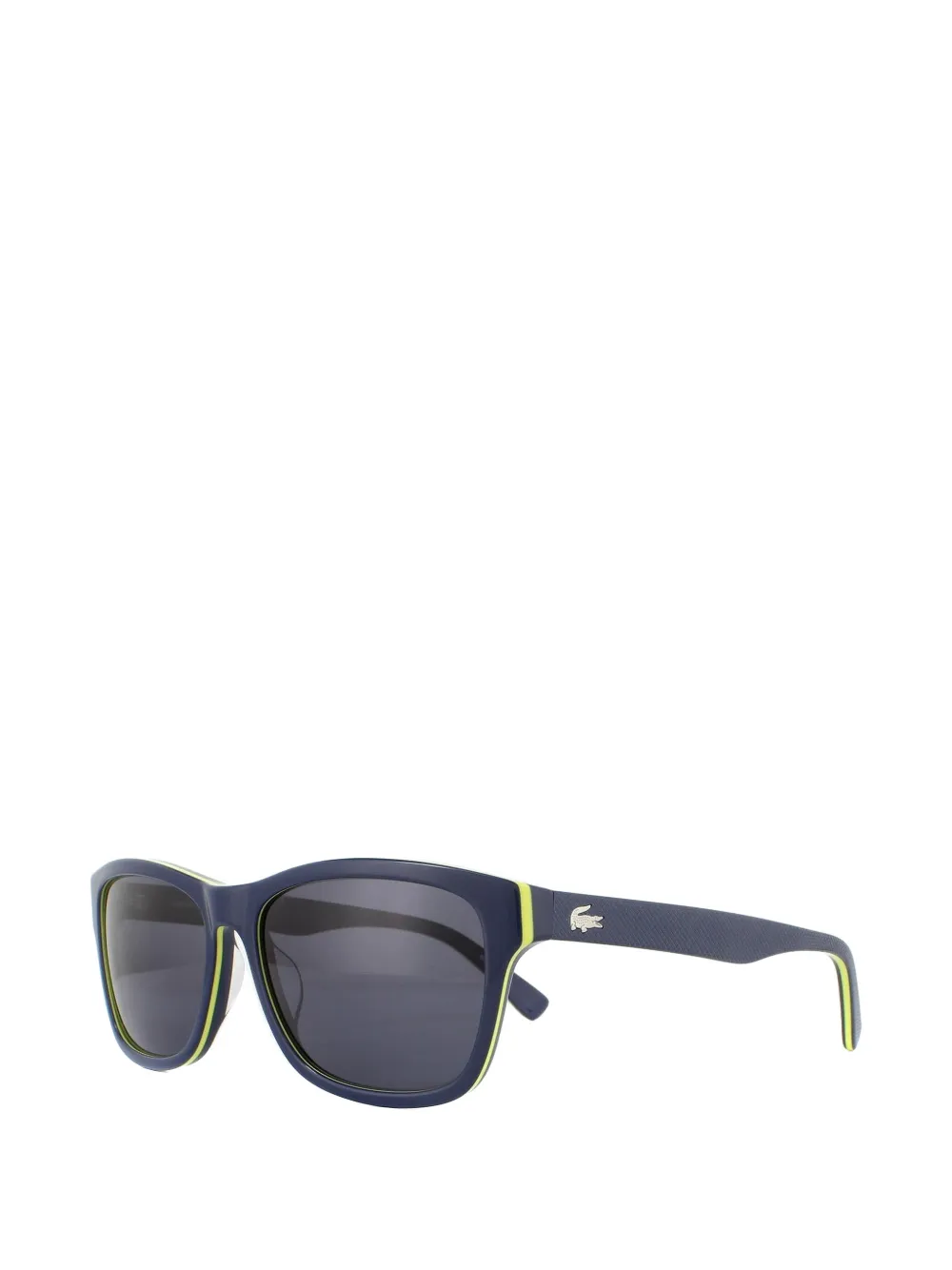 Lacoste Zonnebril met volledig montuur Blauw