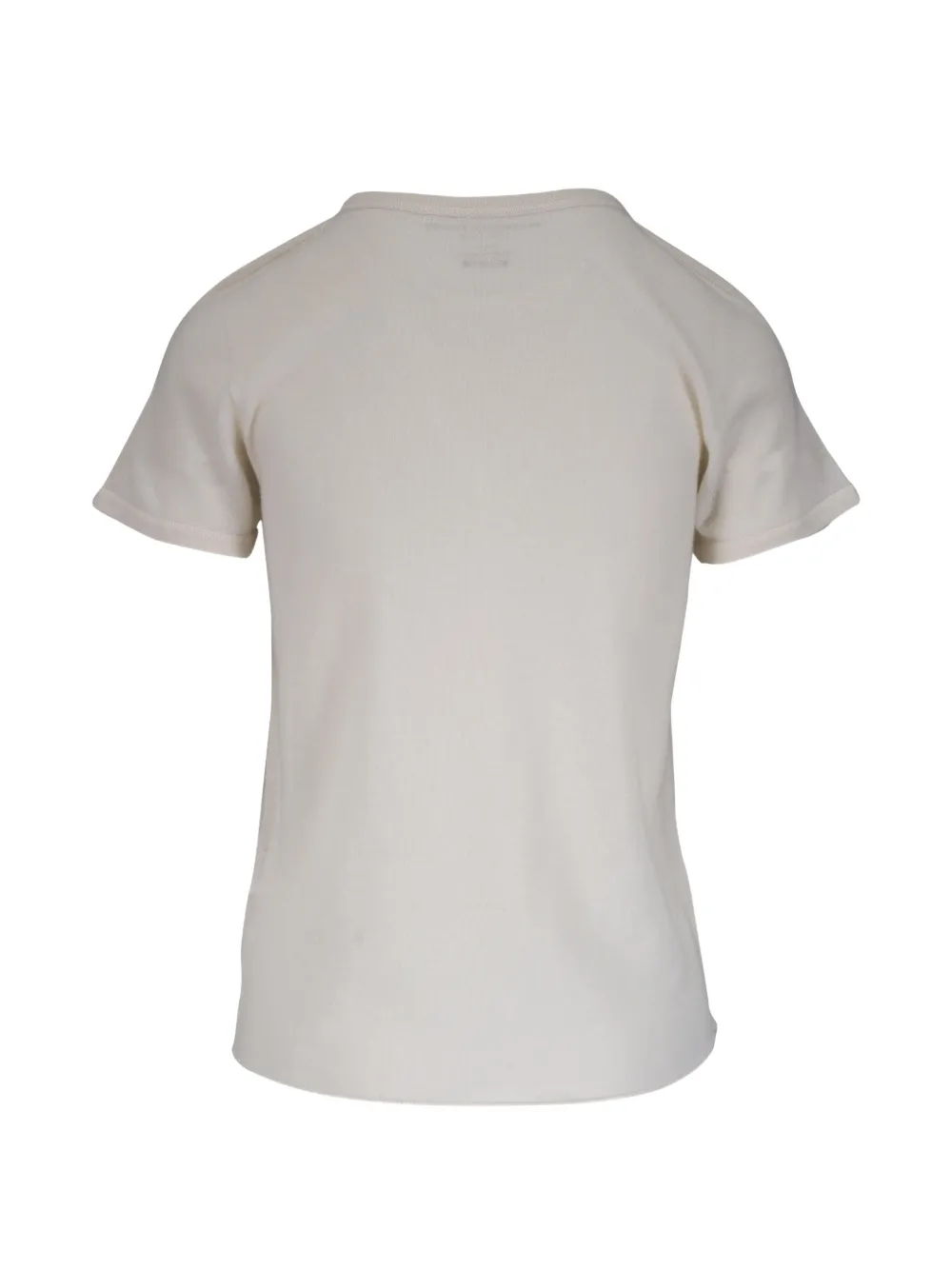 Majestic Filatures Fijngebreid T-shirt Beige