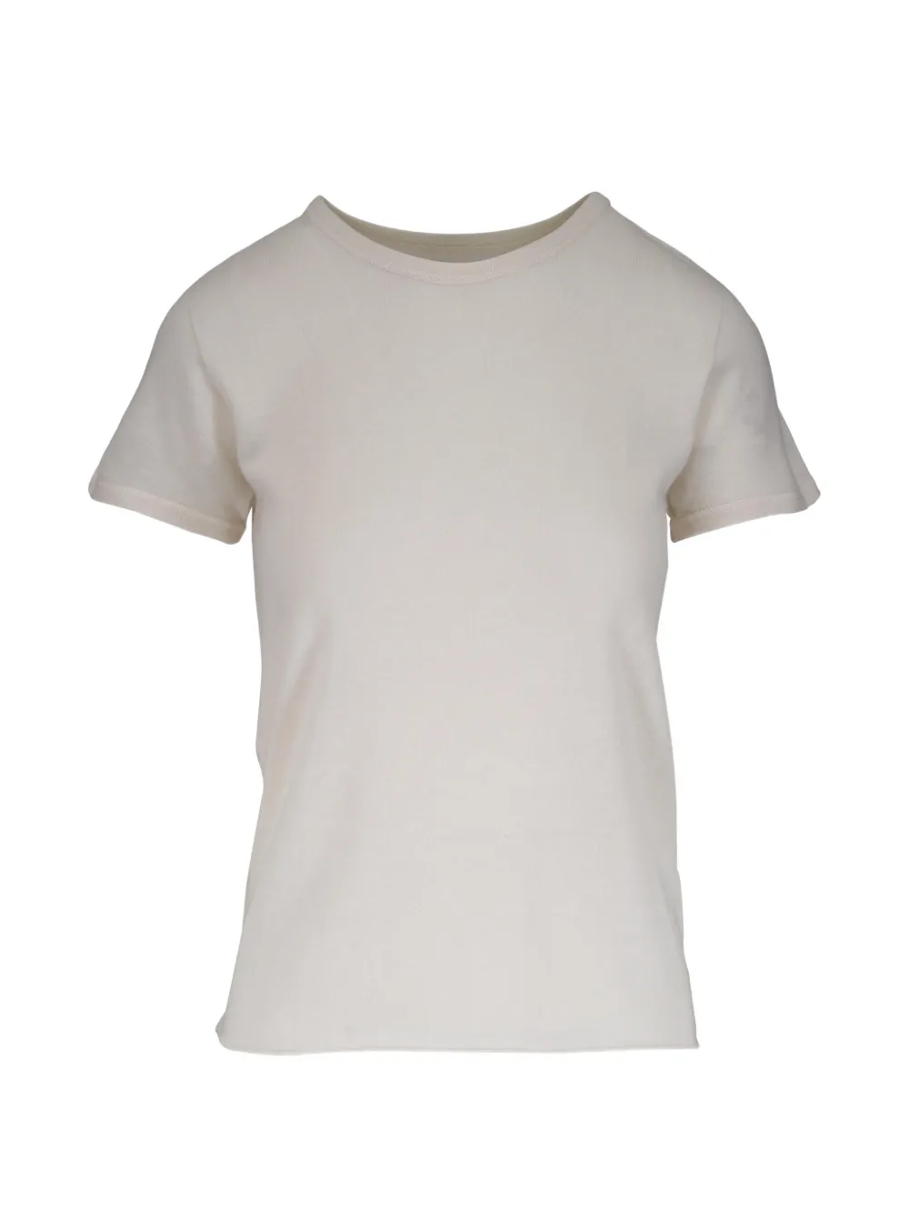 Majestic Filatures fine-knit crew-neck T-shirt - Toni neutri