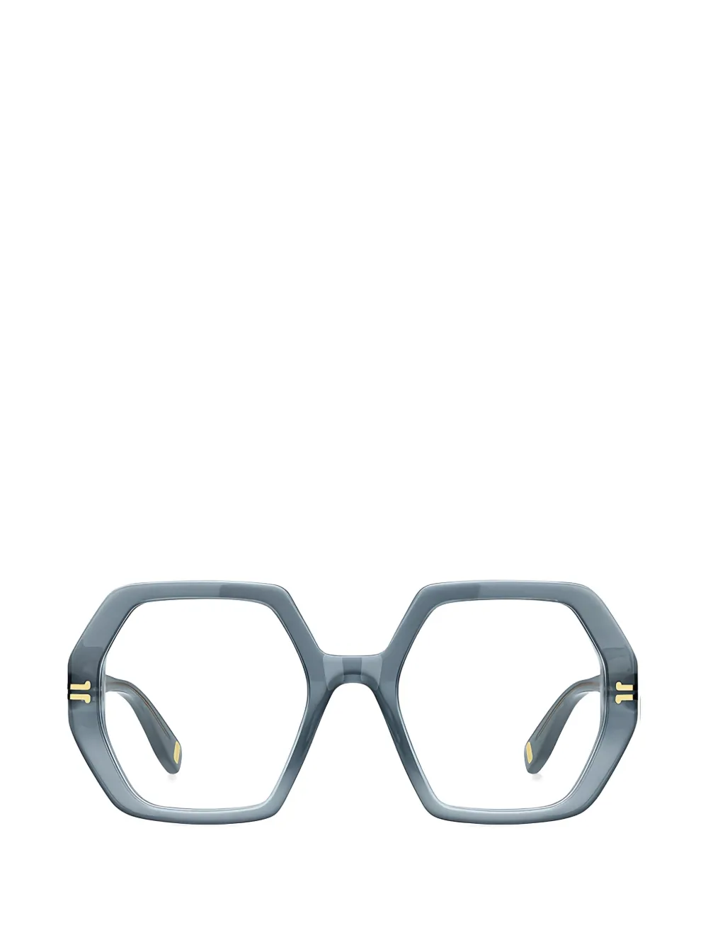 Marc Jacobs geometric-frame glasses - Blu