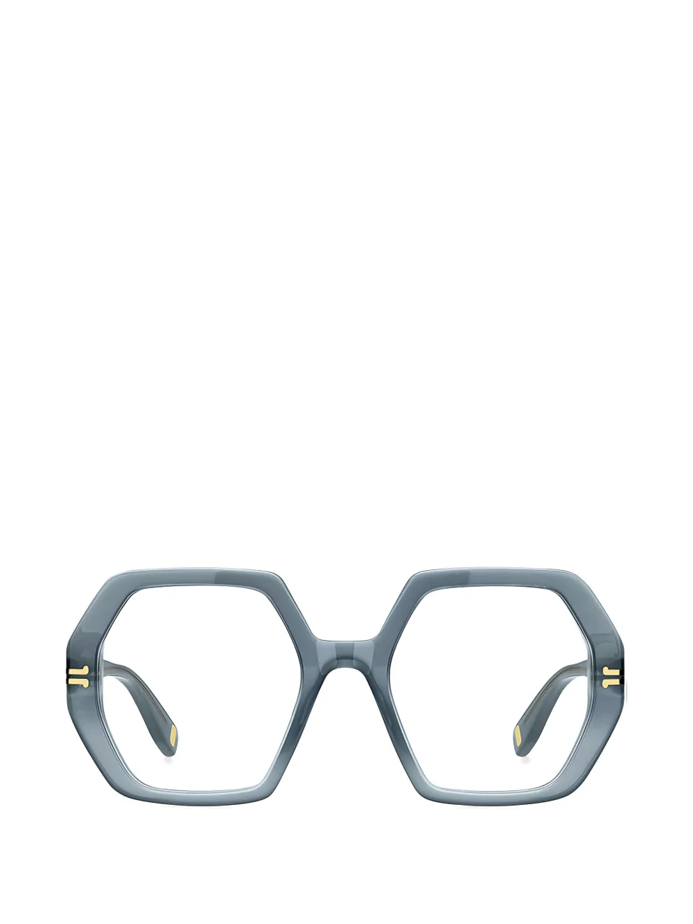 Marc Jacobs geometric-frame glasses - Blau