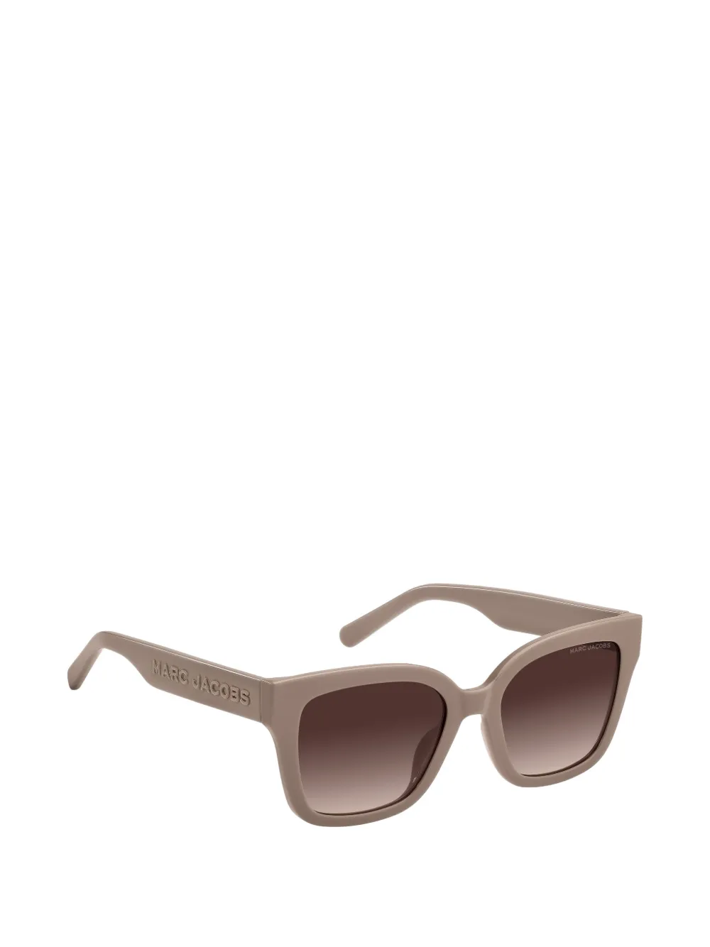 Marc Jacobs Eyewear Zonnebril met vierkant montuur Beige