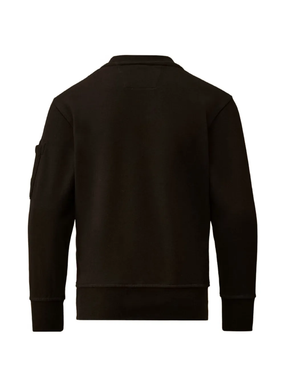 C.P. Company Kids U16 sweater met zak Zwart
