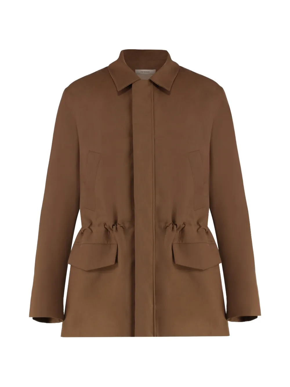 Umit Benan Country Drawstring-waist Jacket In Brown