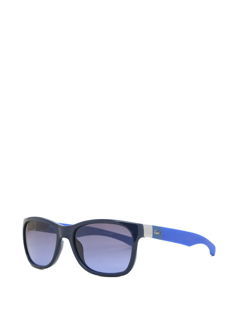 Lacoste Zonnebril met volledig montuur Blauw