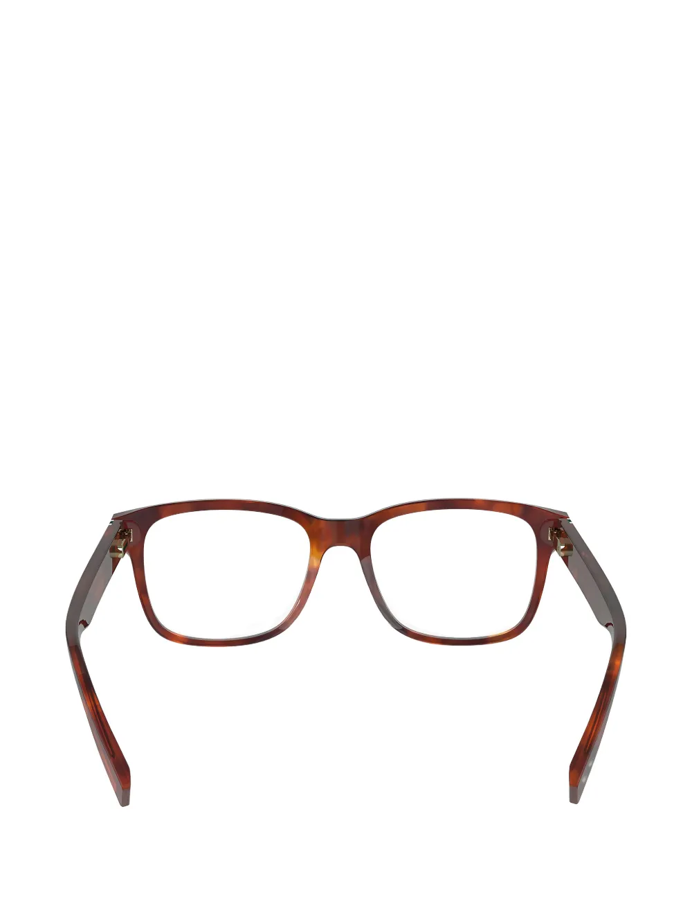 Lacoste Bril met vierkant montuur Bruin