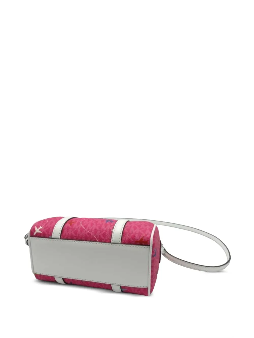Michael Kors Shopper met vliegtuig-print Roze