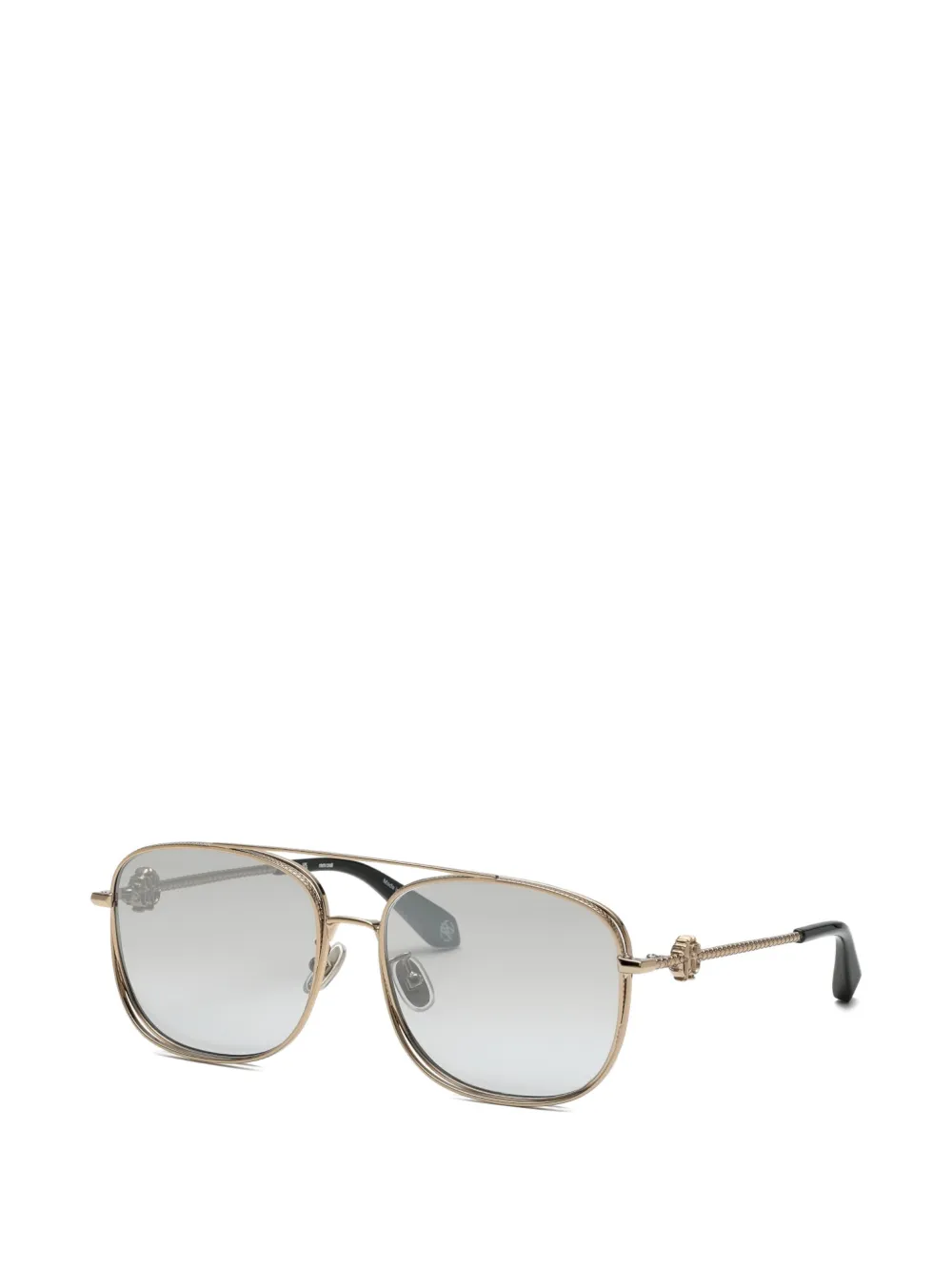 Roberto Cavalli full-rim pilot sunglasses - Oro