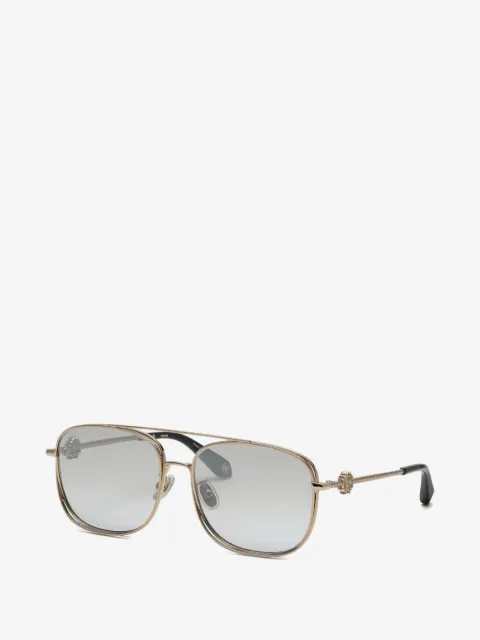 Roberto Cavalli lentes de sol con armazón estilo piloto