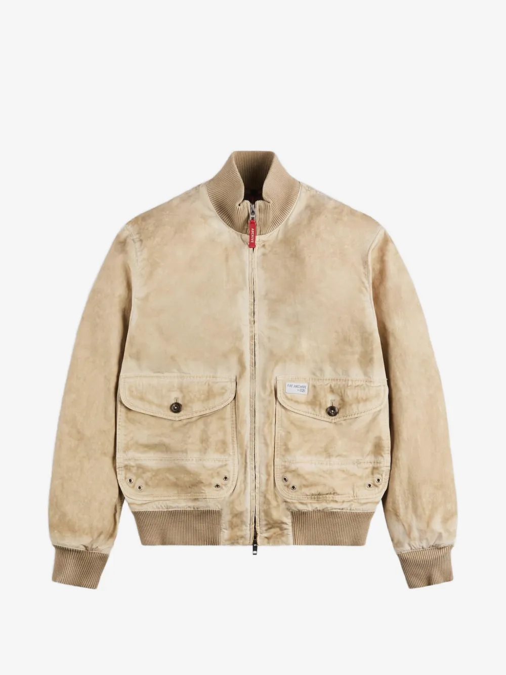 Fay chamarra bomber con efecto lavado | neutro | Image 1