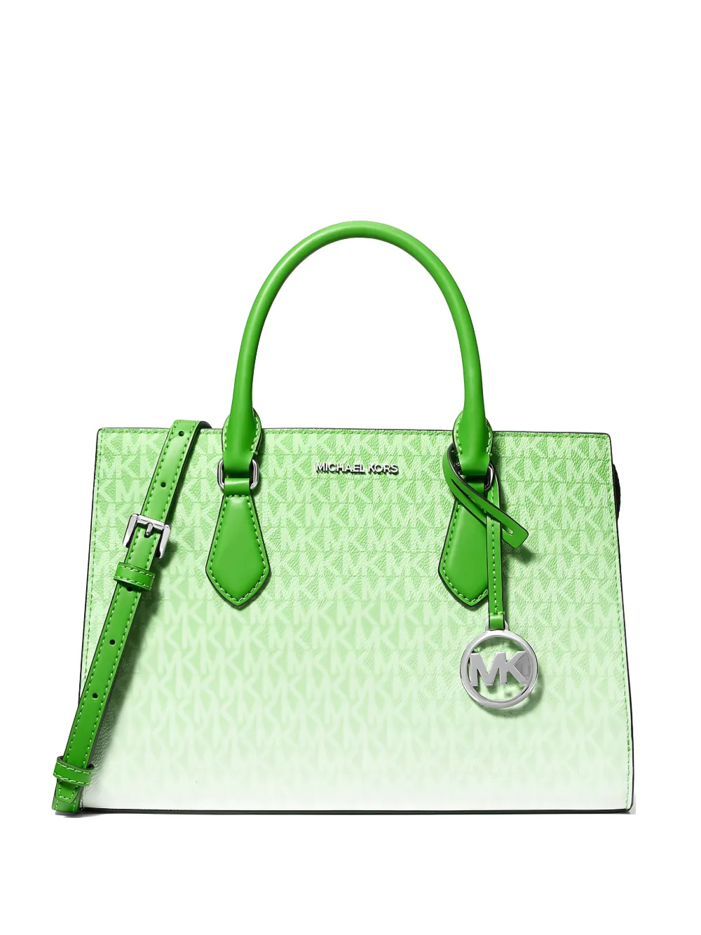 Michael Kors small Shopper top-zip cross body bag - Verde