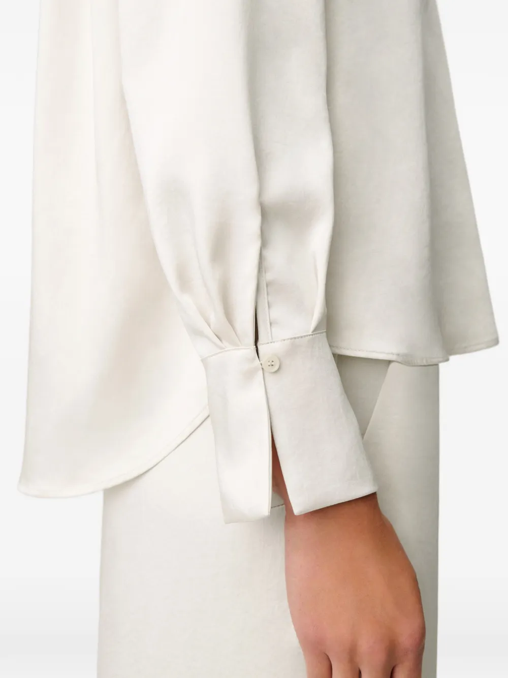 Claudie Pierlot フレア ブラウス | ニュートラル | FARFETCH JP