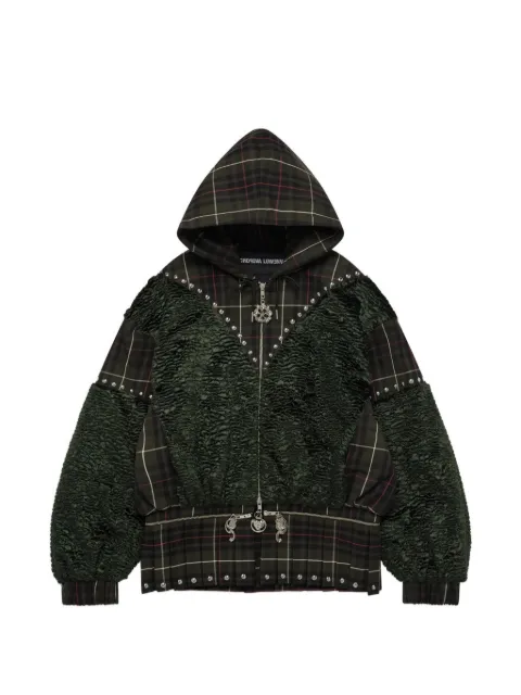 Chopova Lowena tartan hoodie