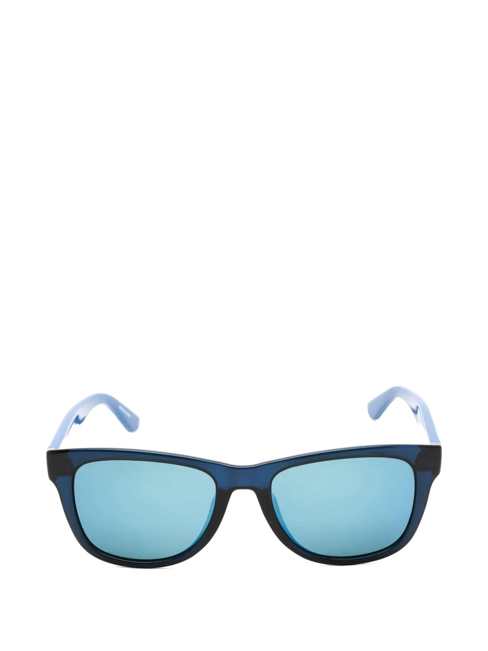 Lacoste rectangle full-rim sunglasses - Blu