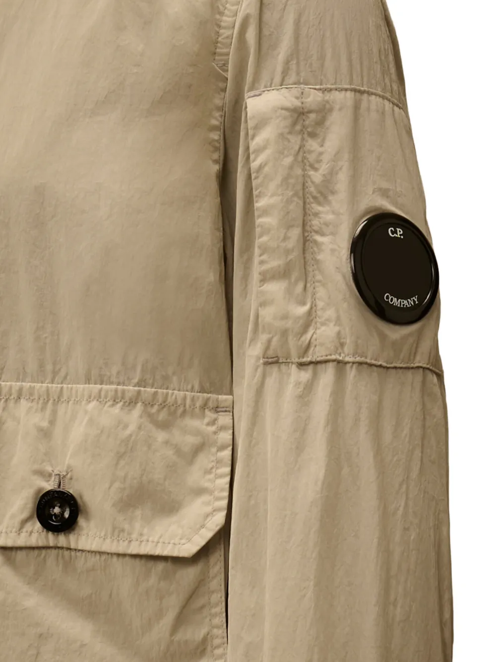 C.P. Company Kids Jack met opgestikte zak Beige