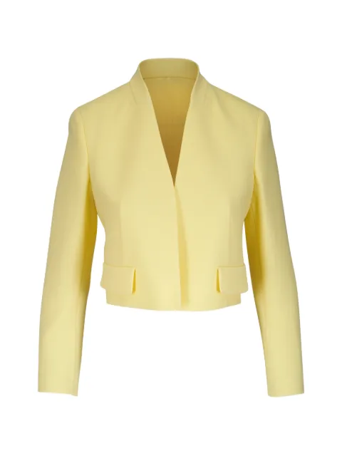 Akris V-neck cropped jacket
