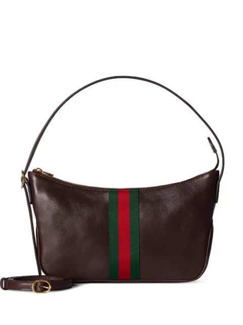 Gucci Small Lunetta striped crossbody bag