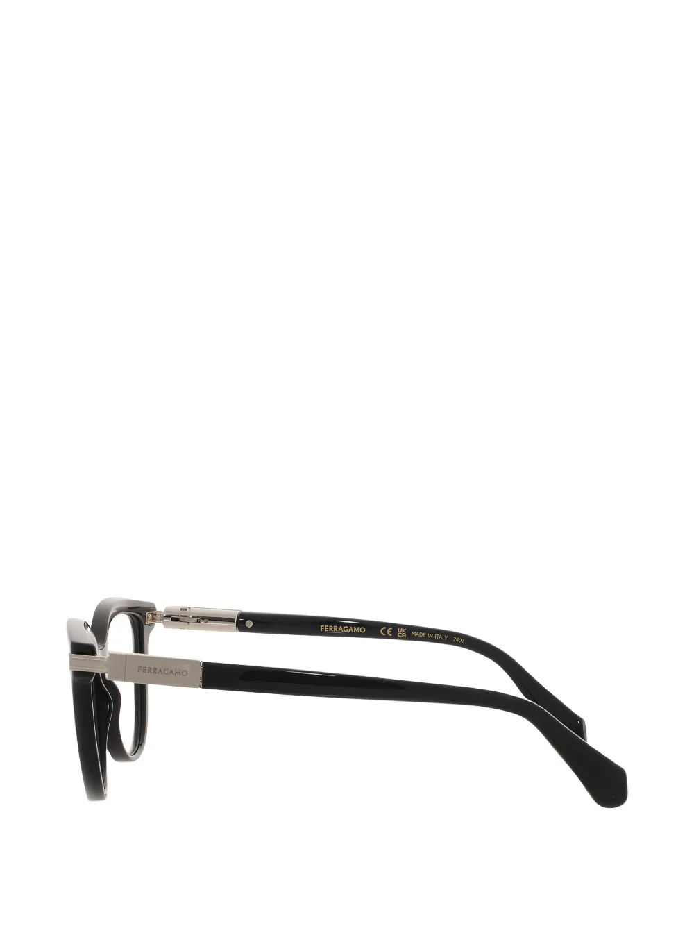 Ferragamo Bril met cat-eye montuur Zwart