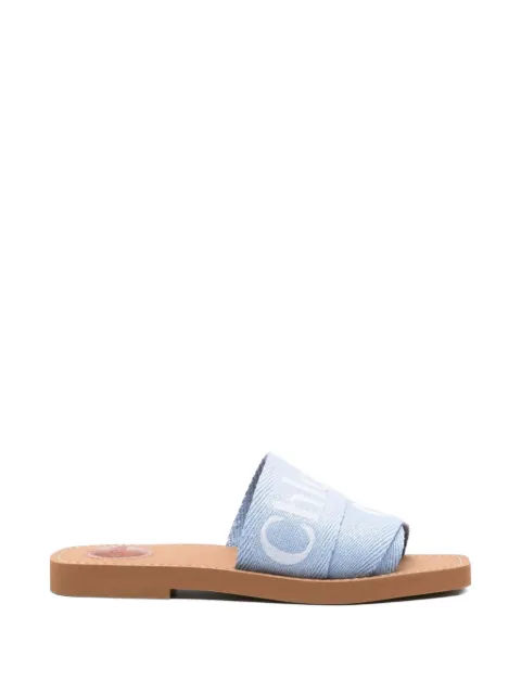 Chloé woody slides