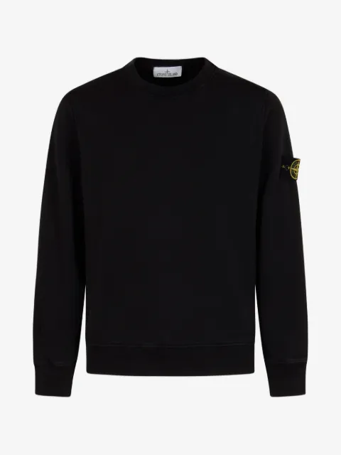 Stone Island logo-patch sweatshirt