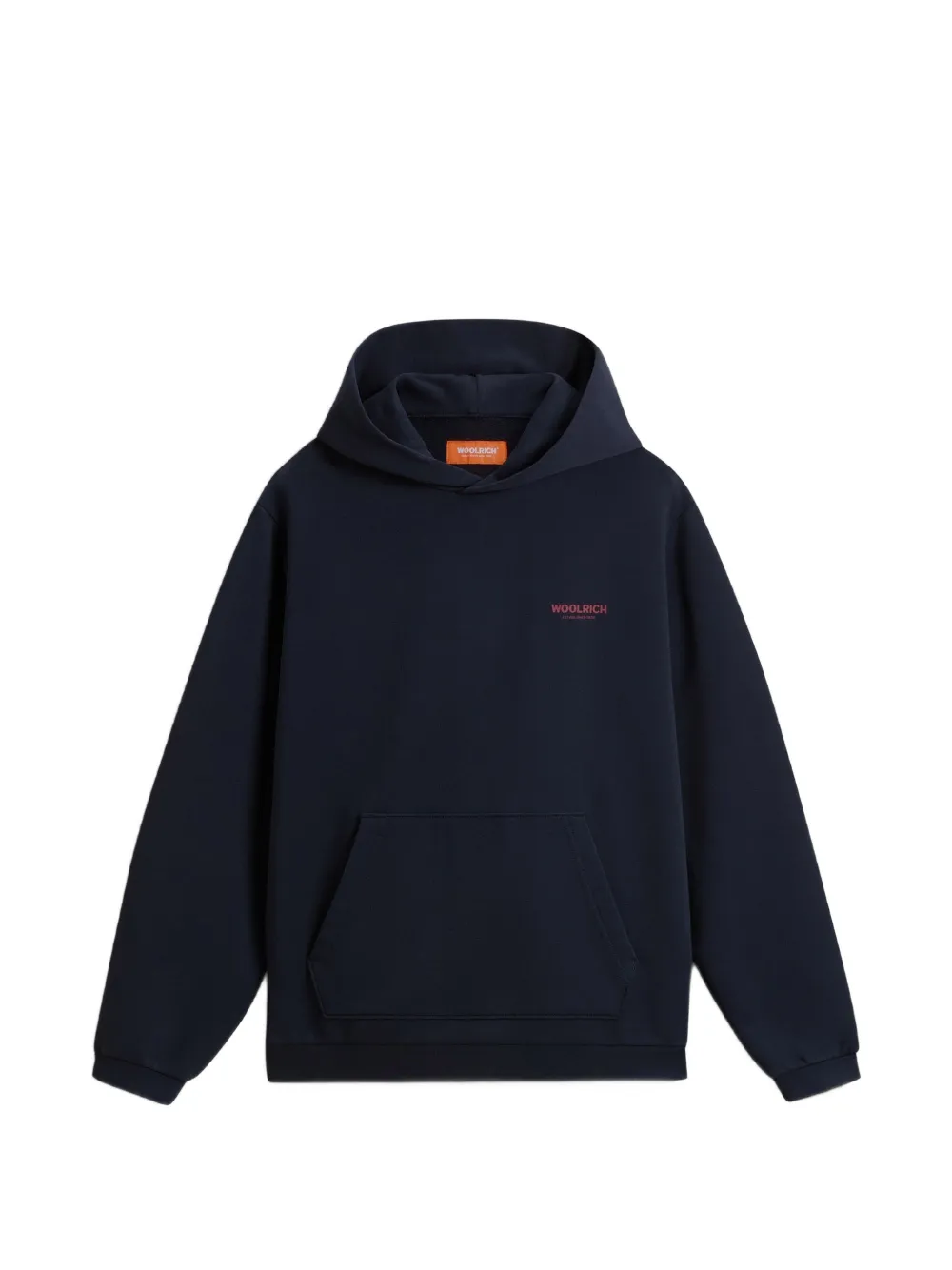 Woolrich kangaroo-pocket hoodie - Blu