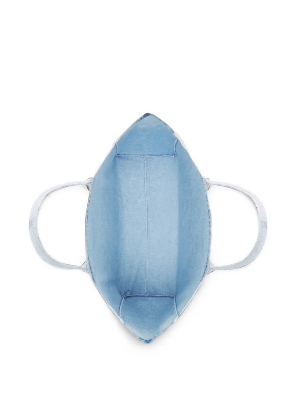 ANINE BING Shopper met logo Blauw