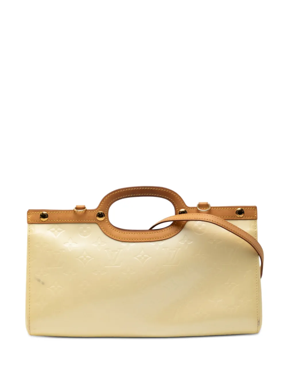 Louis Vuitton Pre-Owned 2007 Monogram Vernis Roxbury Drive satchel - Giallo