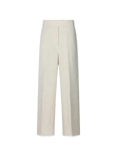 Antonelli franged concealed-fastening trousers