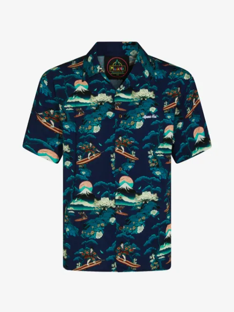 Mauna Kea all-over print shirt